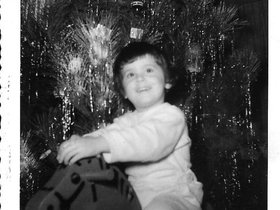 1955 Christmas, Mary with Plum.jpg